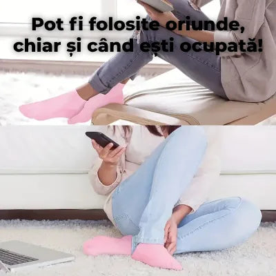 Șosete reutilizabile pentru Hidratarea Picioarelor - PediFix™