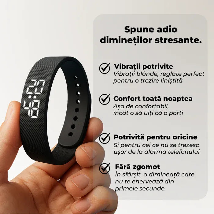 Somnora™ – Brățară cu alarmă silențioasă